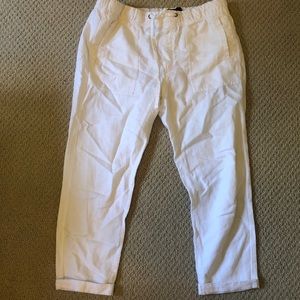 White Linen Pants